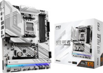 ASRock Placa mãe X870 Pro RS AMD Ryzen Socket AM5 ATX DDR5 DIMMs 8000 MHz 256 GB PCIe Gen5 SATA3 6,0 Gb/s na Amazon