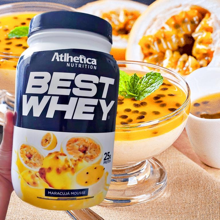 Atlhetica Nutrition Best Whey Mousse De Maracujá Athletica Nutrition 900G na Amazon