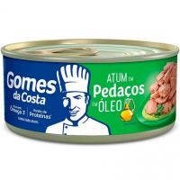 Atum Em Pedacos Em Oleo Comestivel C/caldo Vegetal 170 Gr na Amazon