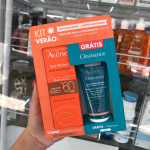 Avène Verão Kit Protetor Solar Facial Mat Perfect Fluido Antiacne FPS60 40g + Gel de Limpeza Facial Profunda Cleanance Intense 40g na Magazine Luiza