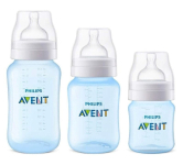 AVENT Kit Avent Classic+ 3 Mamadeiras Azul 125, 260, 330ml Philips Avent na Amazon