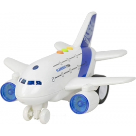 Avião Fricção com Luz e Som BBR Toys na Amazon
