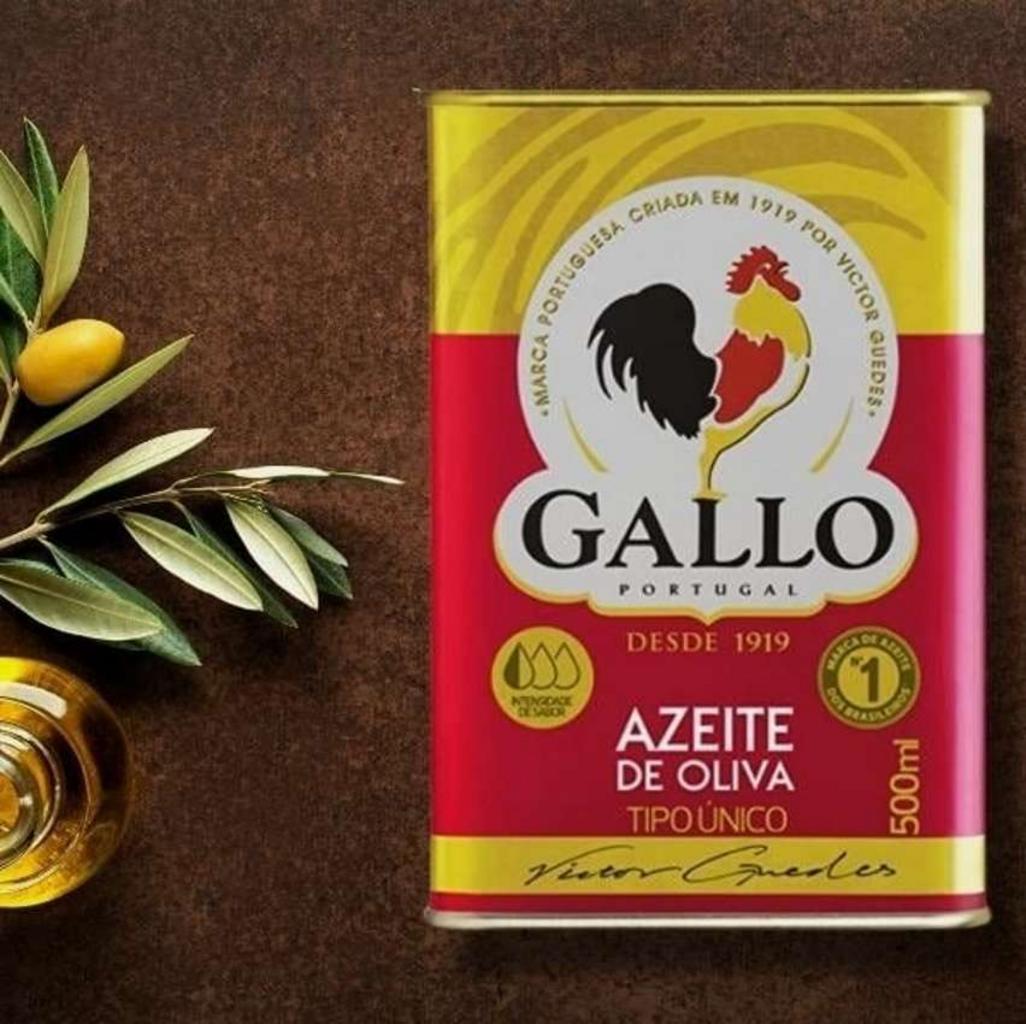 Azeite de Oliva Gallo Tipo Único Lata – 500Ml na Amazon