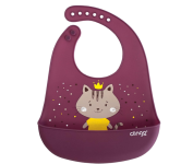 Babador De Silicone Clingo Com Bolso Coletor – – Milky Rosa na Amazon