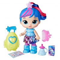 Baby Alive, Boneca Bebê Star Besties, Azul E Rosa na Amazon