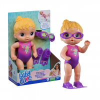 Baby Alive Boneca Sunny Swimmer na Amazon