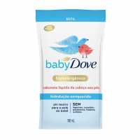 Baby Dove Refil Sabonete Líquido Hidratação Enriquecida 180Ml na Amazon