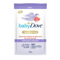 Baby Dove Sabonete Líquido De Glicerina Hidratação Relaxante Hora De Dormir Sachê 180Ml Refil na Amazon