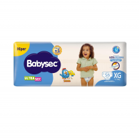 Babysec Fralda Ultrasec Galinha Pintadinha Azul Xg 56 Unidades na Amazon