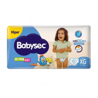 Babysec Fralda Ultrasec Galinha Pintadinha Azul Xg 60 Unidades na Amazon