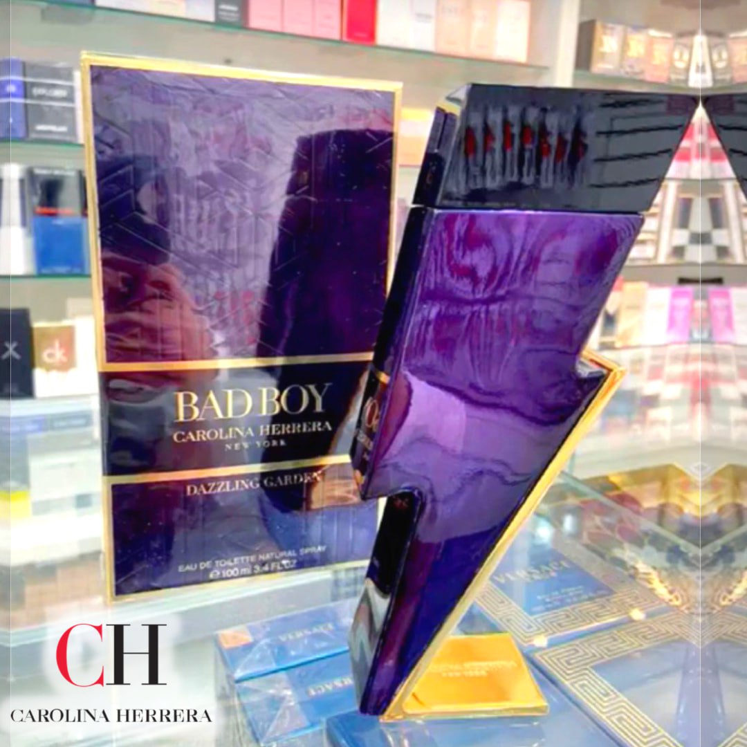 Bad Boy Dazzling Garden Carolina Herrera Eau de Toilette – Perfume Masculino 100ml na Ponto