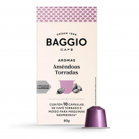Baggio Café Cápsulas De Café Aroma Amêndoas Torradas Compatível Com Nespresso Contém 10 Cápsulas na Amazon