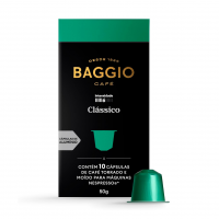 Baggio Café Cápsulas De Café Clássico Compatível Com Nespresso Contém 10 Cápsulas na Amazon