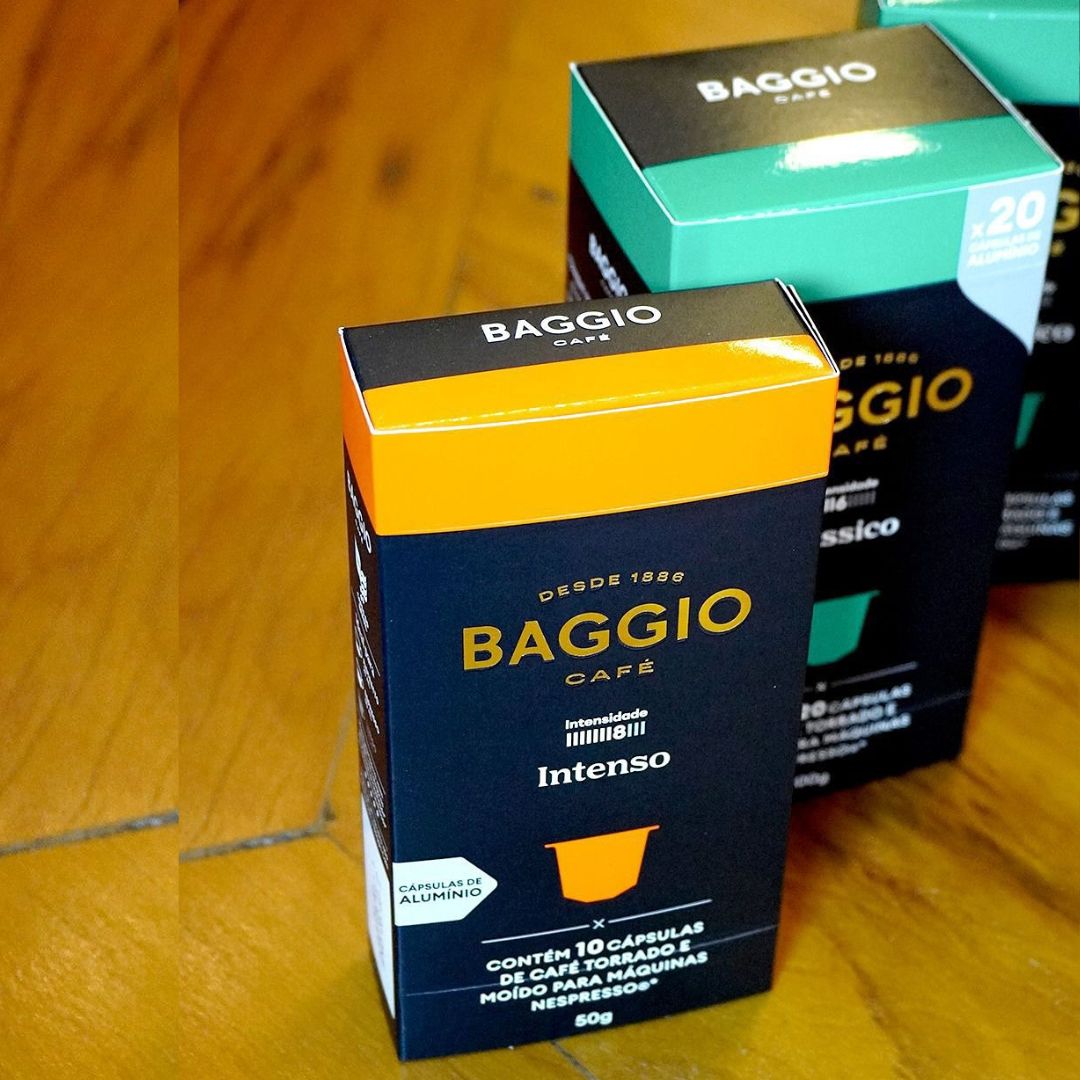 Baggio Café Cápsulas De Café Intenso Compatível Com Nespresso Contém 10 Cápsulas na Amazon