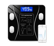 Balança Corporal Bioimpedância Premium Com Visor Inteligente Bluetooth na Amazon