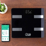 Balança Corporal Inteligente Bioimpedância Bluetooth Smart Scale Fit Preto I2GO – I2GO Home na Amazon