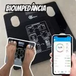 Balança De Banheiro Inteligente Bioimpedância Digital 180kgs – Wellmix na Magazine Luiza