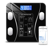 Balança Digital Bioimpedância Corporal Vidro 140kg Bluetooth na Amazon