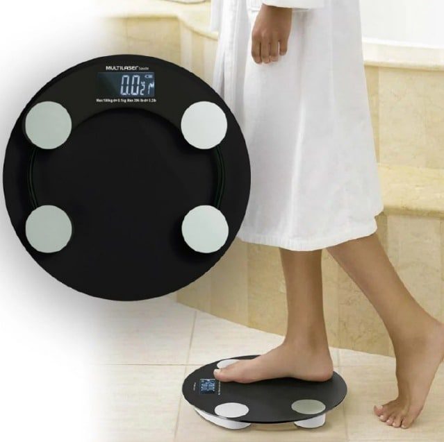 Balança Digital Multilaser Eastmart HC024 com Display de LCD – Preta na Casas Bahia