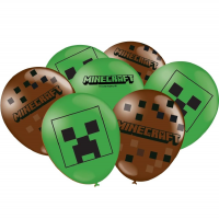 Balao Minecraft - Embalagem Com 25 Unidades. na Amazon