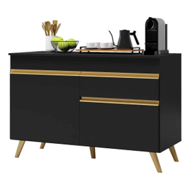 Balcão Cozinha Gabinete Pia 120 cm 2 Portas 1 Gaveta Veneza GB Multimóveis na Extra
