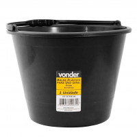 Balde Plástico, Uso Geral, 12 Litros, Vonder. na Amazon