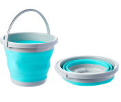 Balde Retrátil Verde Água – 5 L – Flash Limp na Amazon