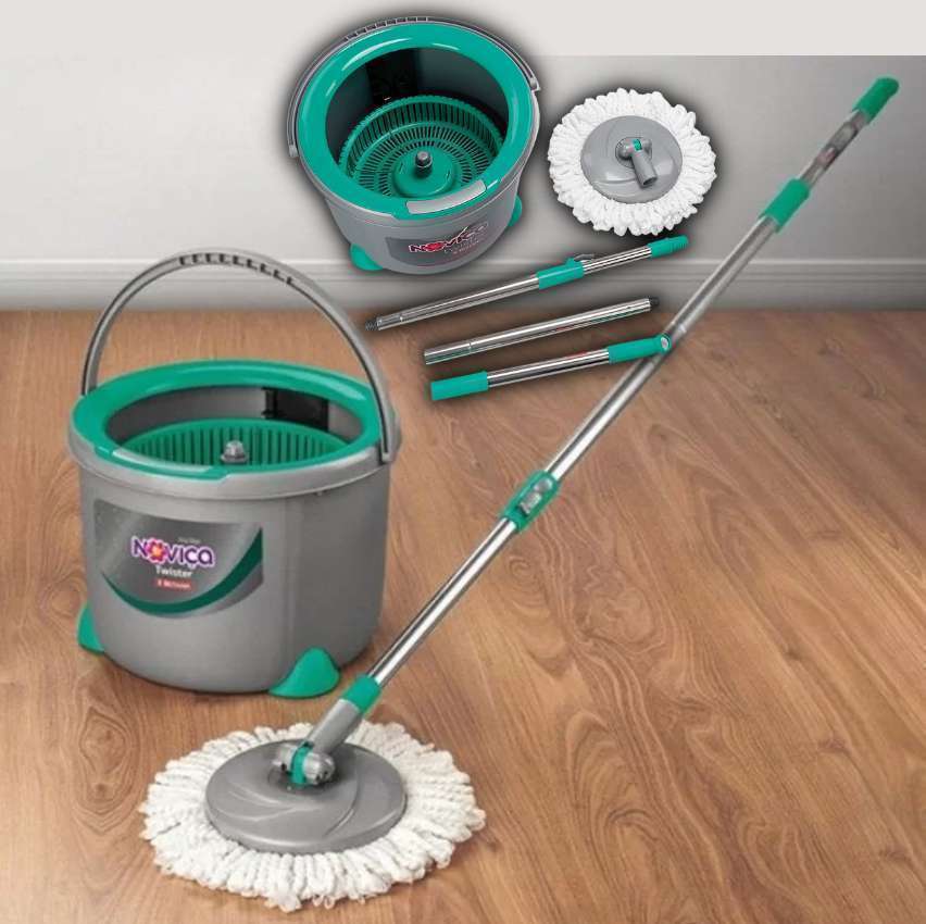 Balde Twister Mop Noviça Anis 6 L na Amazon