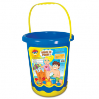 Baldinho De Praia Com 7 Acessórios, GGB Plast na Amazon