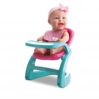 Bambola Boneca Baby Babilina Mini Papinha 23cm na Amazon