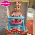 Bambola Boneca Baby Babilina Mini Papinha 23cm na Amazon