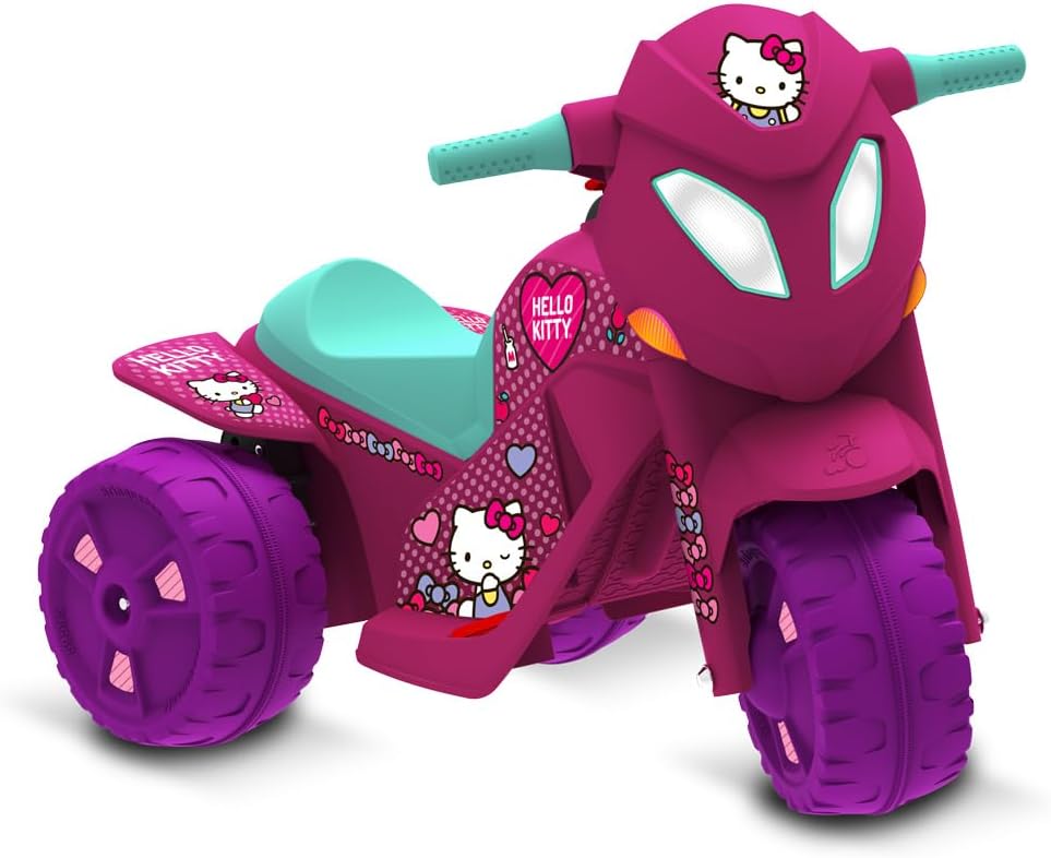 Ban Moto Hello Kitty Eletrica 6V Bandeirante na Amazon