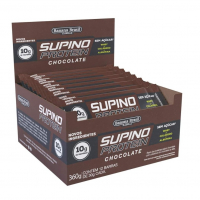 Banana Brasil Display Barra De Proteína Supino Protein Chocolate - 12 Unidades De 30G na Amazon