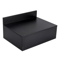 Bancada De Banheiro Em Madeira Para Cuba De Apoio 20x60x45cm Pequena Preto Venturi na Leroy Merlin