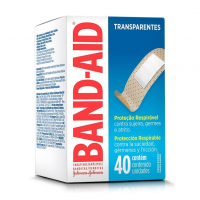 Band-Aid Curativos Adesivos Regular 40 Unidades na Amazon