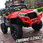 Bang Toys Jipe Elétrico Duna 12v Recarregável Vermelho na Amazon