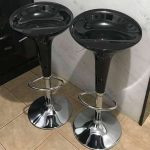 Banqueta Alta Giratória Preto BQT-PR1 2 Peças na Magazine Luiza