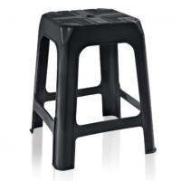 Banqueta Preta Adulto 45 Cm Plástica Arqplast - Marketplace na Amazon