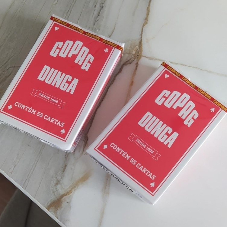 Baralho Dunga Naipe Convencional – Vermelho, Copag na Amazon