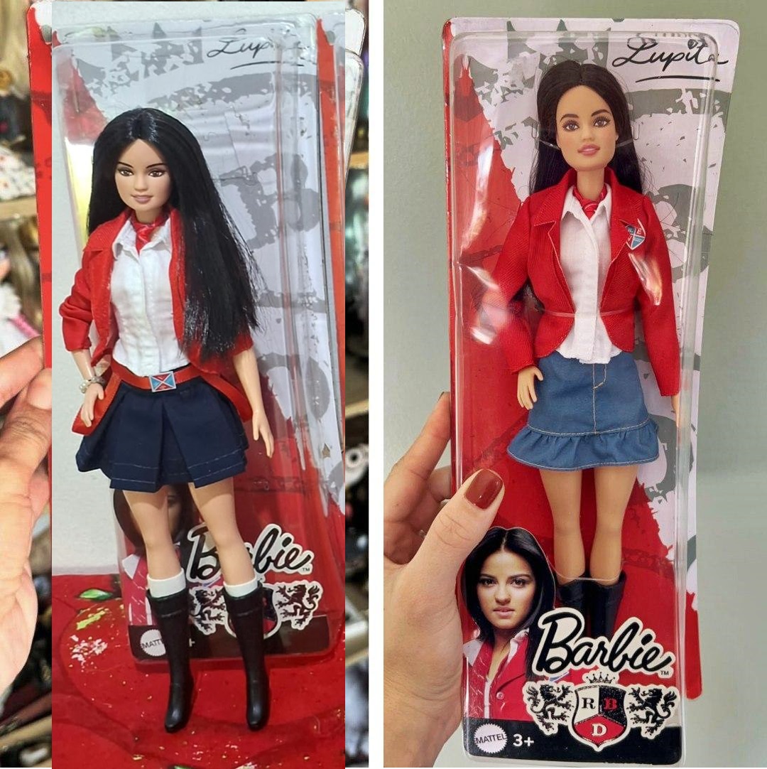 Barbie, Boneca Lupita Inspirada em Rebelde & RBD, Vestindo Uniforme Escolar Removível com Bota e Gravata, Para Idades acima de 3 anos na Amazon