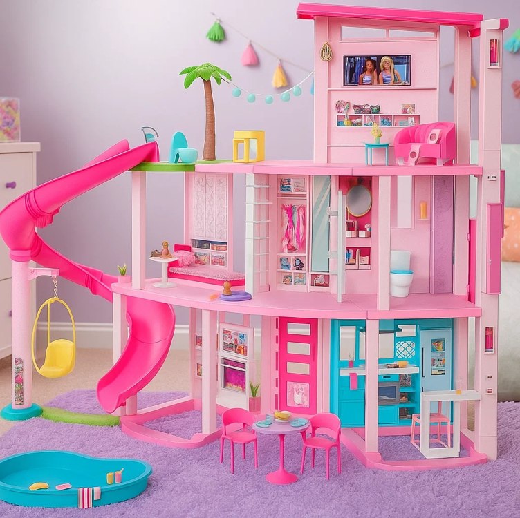 Barbie Casa de Bonecas Dos Sonhos para crianças a partir de 3 anos na Amazon