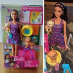 Barbie Conjunto de Brinquedo Adota um Cachorrinho Loira na Amazon