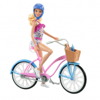Barbie, Conjunto De Brinquedo, Bicicleta Com Boneca E Acessórios na Amazon