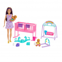 Barbie, Conjunto De Brinquedo Skipper Cuidados Com Gêmeos na Amazon