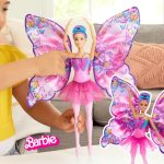 Barbie Fantasia, Boneca Bailarina e Borboleta com Transformação 2 em 1 na Amazon