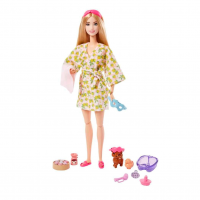Barbie Fashion & Beauty Boneca Wellness Dia De Spa Com Cachorinho Para Crianças A Partir De 3 Anos na Amazon