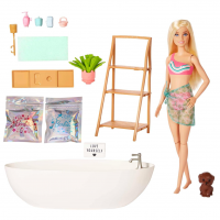 Barbie Fashion & Beauty Conjunto De Brinquedo Banho De Espuma Com Boneca Para Crianças A Partir De 3 Anos na Amazon