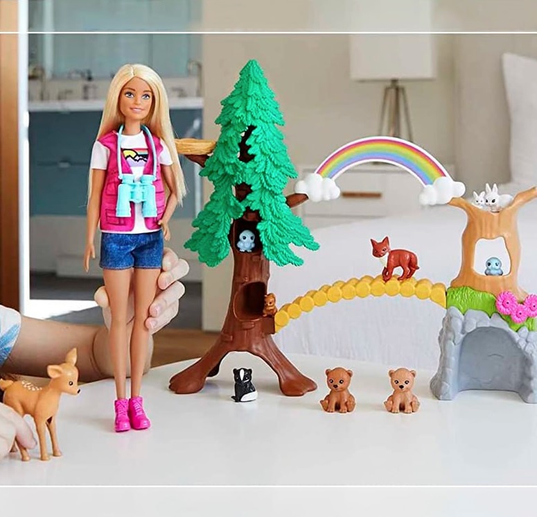 Barbie Profissões Exploradora na Amazon