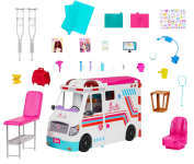 Barbie Profissões – Conjunto de Brinquedo Clínica de Atenção Médica na Amazon
