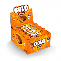 Barra De Proteína BOLD Crunch Caramelo & Chocolate (15g De Proteína) - Caixa Com 12 Unidades na Amazon